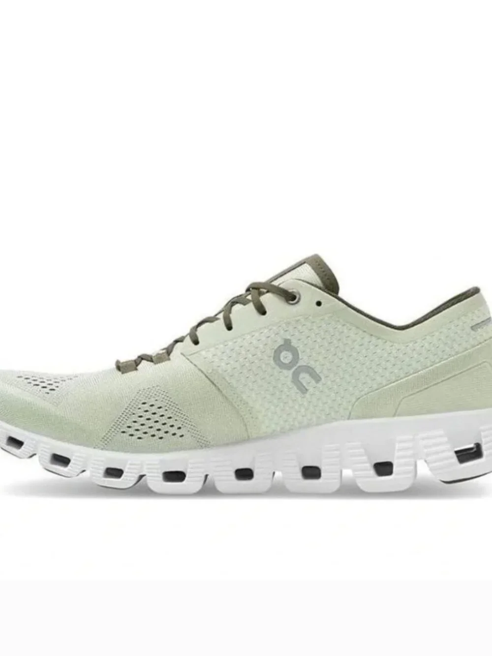 On Running X Cloud 2 Men's Shoe Aloe/White Green Men's 9.5